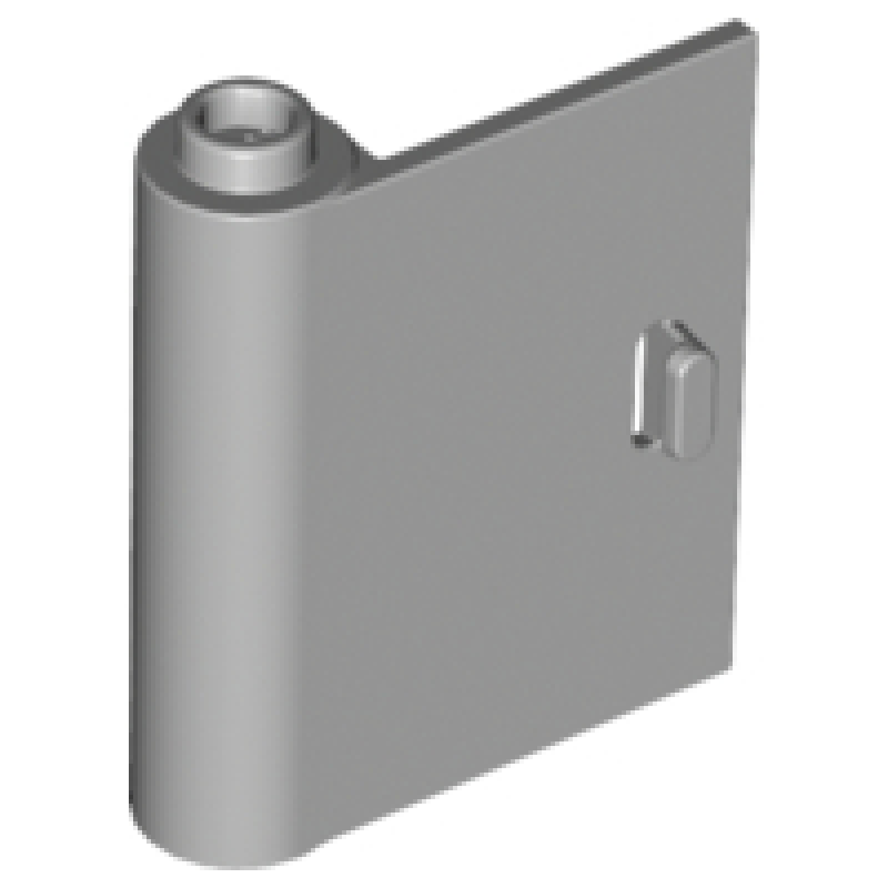 Deur 1x3x3 links Light Bluish Gray